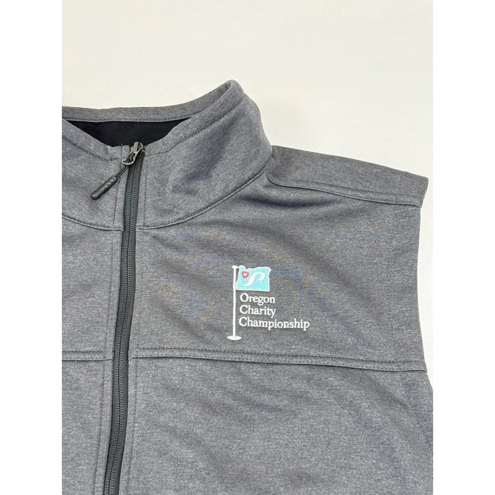 The North Face WindWall Vest Men's Size XXL Grey Softshell Fleece‎ Lined